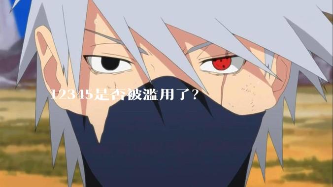 12345是否被滥用了？