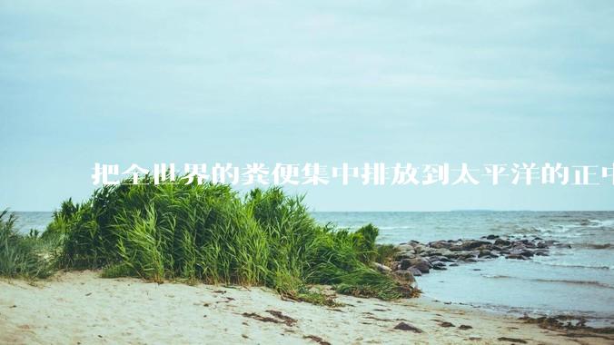 把全世界的粪便集中排放到太平洋的正中心，会发生什么事情？