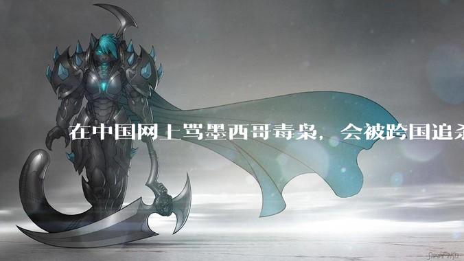 在中国网上骂墨西哥毒枭，会被跨国追杀吗？